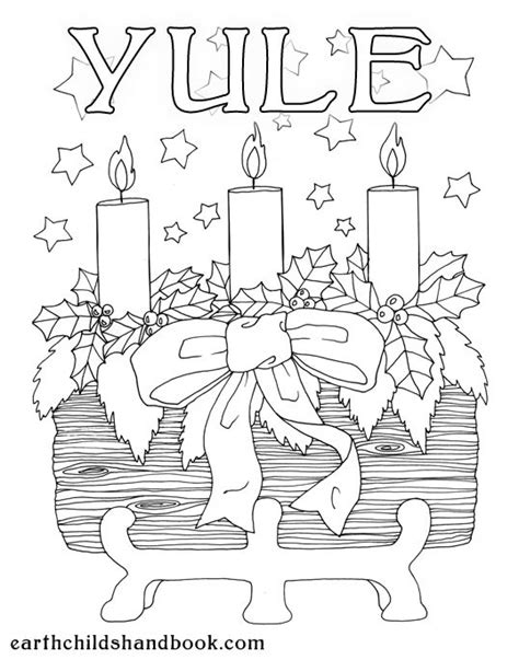 Pzgan yule coloring pages for a fun and festive holiday project